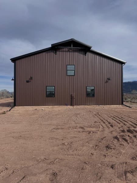 Gable end with window detail